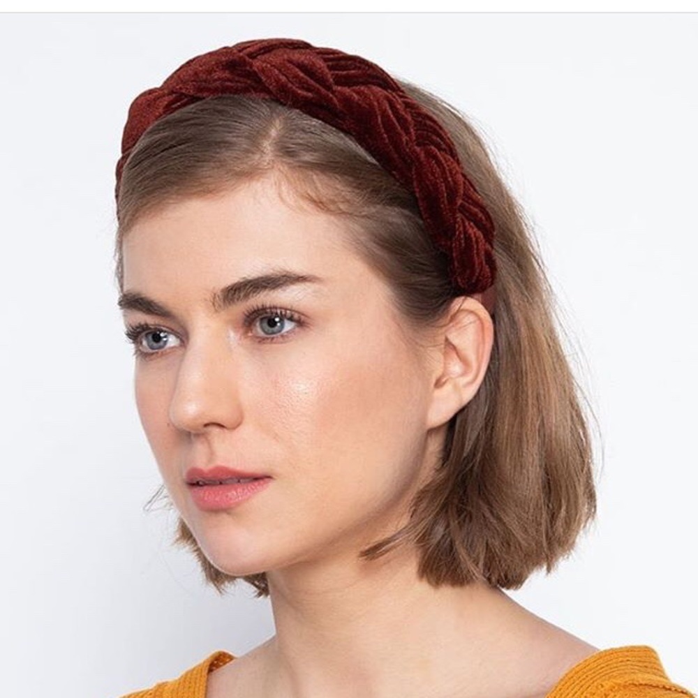 Braided Velvet Headband